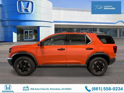 Sunset Orange 2026 Honda Passport AWD TrailSport Elite