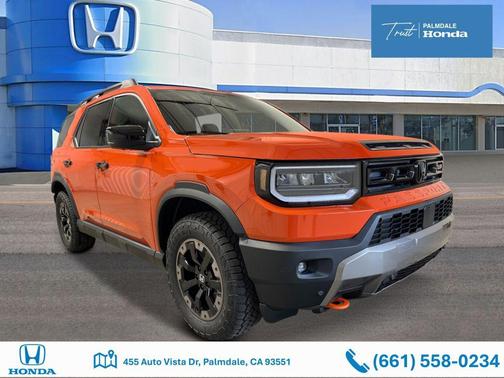Sunset Orange 2026 Honda Passport AWD TrailSport Elite