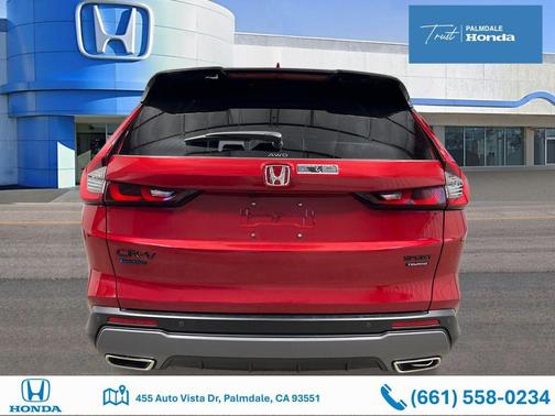 Radiant Red Metallic 2026 Honda CR-V Hybrid Sport Touring AWD