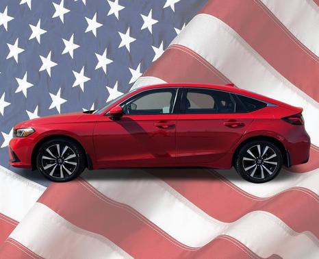 Rallye Red 2022 Honda Civic EX-L