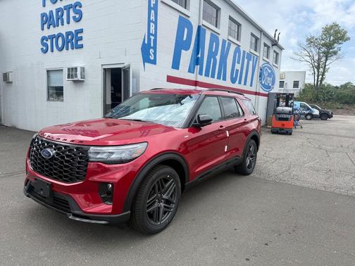 RAPID RED MET TINTED CC 2026 Ford Explorer ST-Line