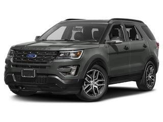 MAGNETIC METALLIC 2017 Ford Explorer sport