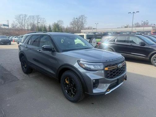 Carbonized Gray Metallic 2026 Ford Explorer Tremor