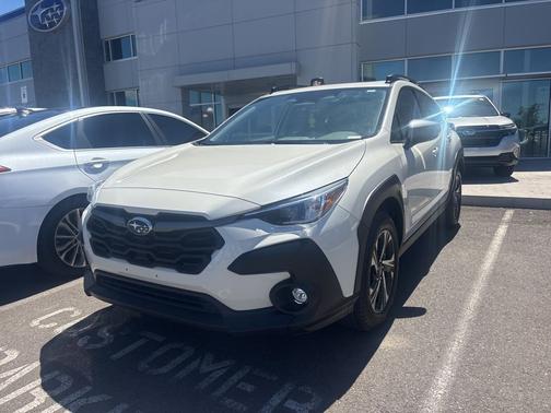 White 2024 Subaru Crosstrek Premium SUV