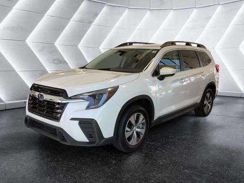 White 2025 Subaru Ascent Premium