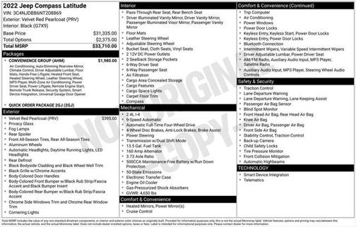 2022 Jeep Compass Latitude