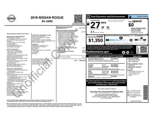 2018 Nissan Rogue SV