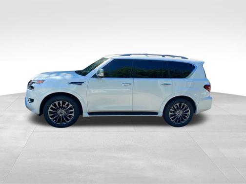 Aspen White Tricoat 2024 Nissan Armada Platinum