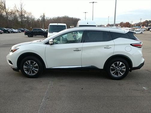 Pearl White 2018 Nissan Murano SL