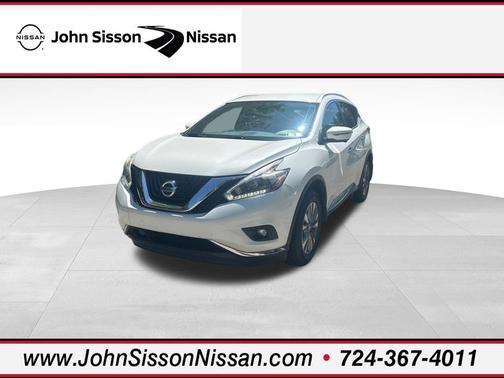 Pearl White 2018 Nissan Murano SL