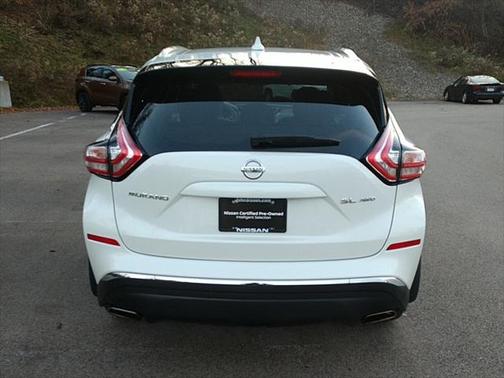 Pearl White 2018 Nissan Murano SL