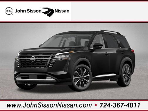 Super Black 2026 Nissan Pathfinder Platinum