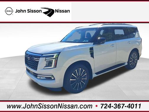 Everest White Pearl Tricoat 2026 Nissan Armada Platinum Reserve