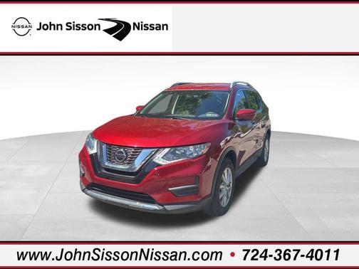 Scarlet Ember 2018 Nissan Rogue SV