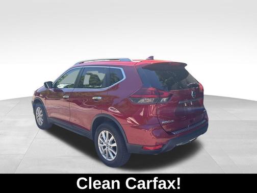 Scarlet Ember 2018 Nissan Rogue SV