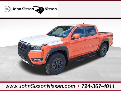 Afterburn Orange 2025 Nissan Frontier PRO-4X Truck