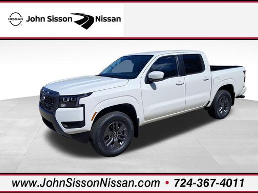 Glacier White 2026 Nissan Frontier SV