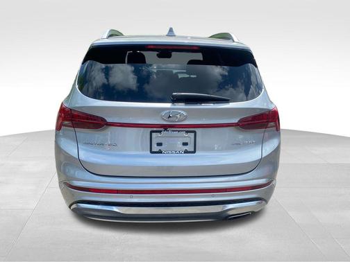 Shimmering Silver Pearl 2023 Hyundai SANTA FE Calligraphy