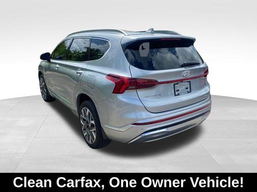 Shimmering Silver Pearl 2023 Hyundai SANTA FE Calligraphy