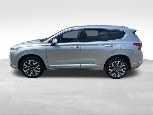 Shimmering Silver Pearl 2023 Hyundai SANTA FE Calligraphy