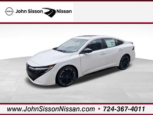 Aspen White Tricoat 2026 Nissan Sentra SR