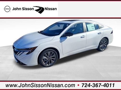 Aspen White Tricoat 2026 Nissan Sentra SL Sedan