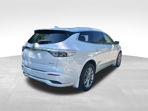White Frost Tricoat 2023 Buick Enclave Avenir