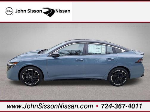 Atlantic Gray/Super Black 2026 Nissan Sentra SR