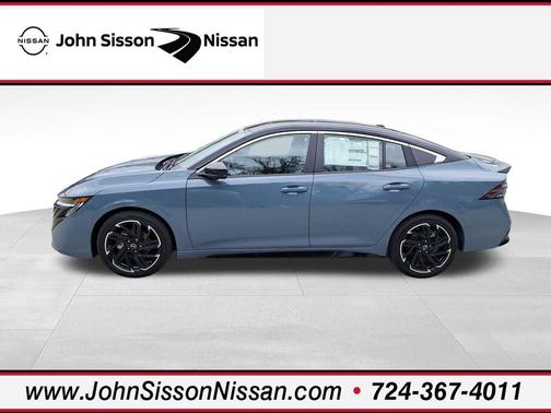Atlantic Gray/Super Black 2026 Nissan Sentra SR
