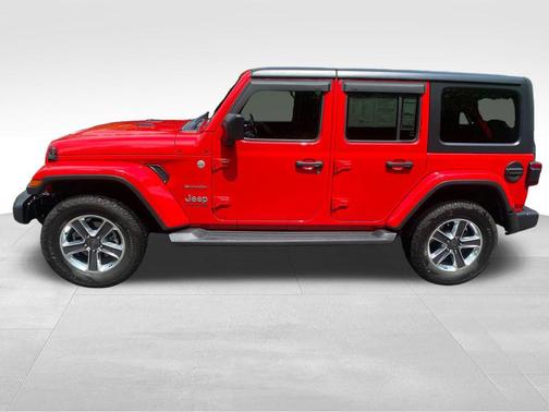 Firecracker Red Clearcoat 2021 Jeep Wrangler Unlimited Sahara
