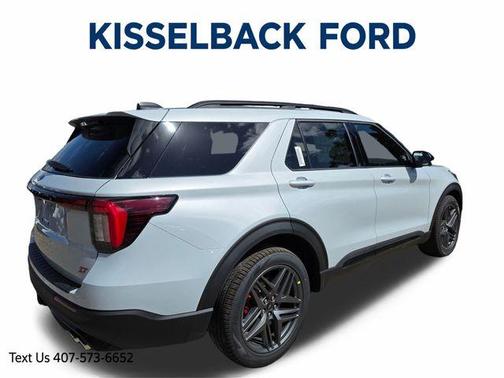 Space White Metallic 2026 Ford Explorer ST