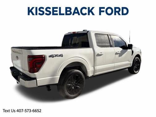 Star White 2024 Ford F-150 Platinum