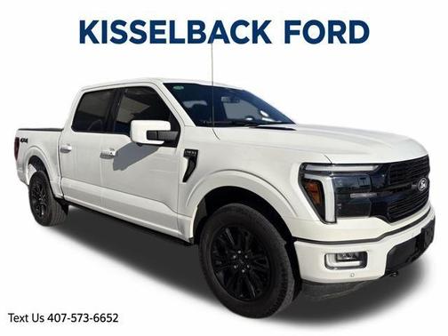 Star White 2024 Ford F-150 Platinum
