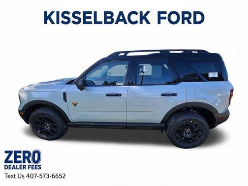 Space White Metallic 2026 Ford Bronco Sport Badlands