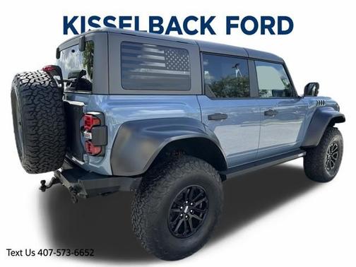 AZURE GRAY MET TRI-COAT 2023 Ford Bronco RAPTOR