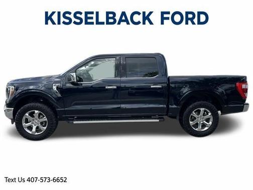 Antimatter Blue Metallic 2022 Ford F-150 Lariat