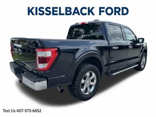 Antimatter Blue Metallic 2022 Ford F-150 Lariat
