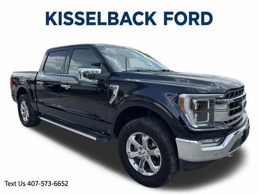 Antimatter Blue Metallic 2022 Ford F-150 Lariat