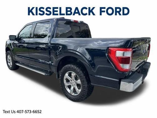 Antimatter Blue Metallic 2022 Ford F-150 Lariat