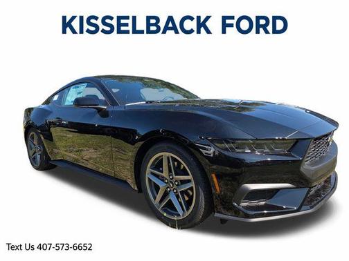 Shadow Black 2026 Ford Mustang EcoBoost Premium