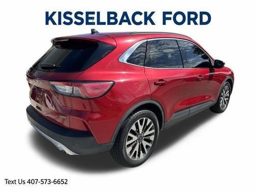 Rapid Red Metallic Tinted Clearcoat 2020 Ford Escape Titanium Hybrid