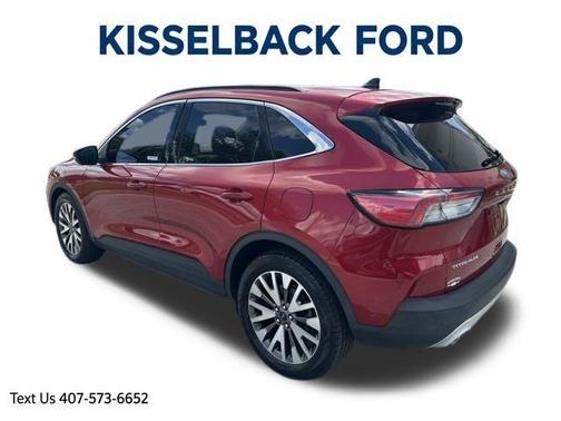 Rapid Red Metallic Tinted Clearcoat 2020 Ford Escape Titanium Hybrid