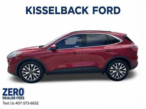 Rapid Red Metallic Tinted Clearcoat 2020 Ford Escape Titanium Hybrid