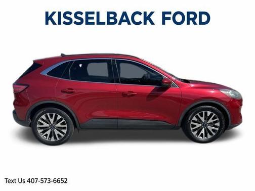 Rapid Red Metallic Tinted Clearcoat 2020 Ford Escape Titanium Hybrid