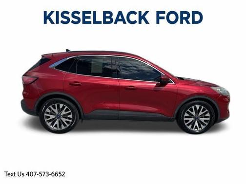 Rapid Red Metallic Tinted Clearcoat 2020 Ford Escape Titanium Hybrid