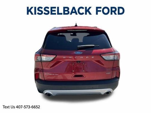 Rapid Red Metallic Tinted Clearcoat 2020 Ford Escape Titanium Hybrid