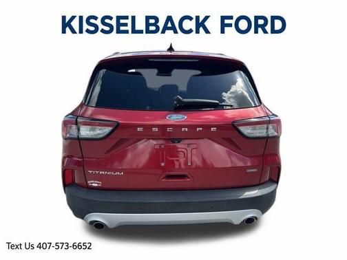Rapid Red Metallic Tinted Clearcoat 2020 Ford Escape Titanium Hybrid