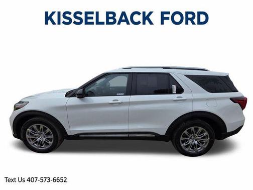 Star White 2026 Ford Explorer Platinum