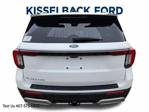 Star White 2026 Ford Explorer Platinum
