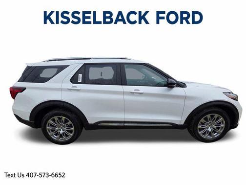 Star White 2026 Ford Explorer Platinum
